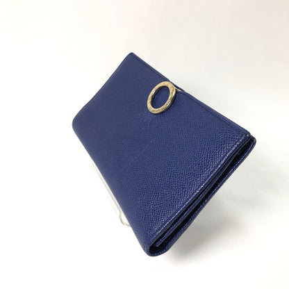 【中古品】【レディース】 BVLGARI ブルガリ ブルガリ ブルーダリア 長財布 財布 181-260624-sm-02-otoh カラー：ネイビーブルー 万代Net店