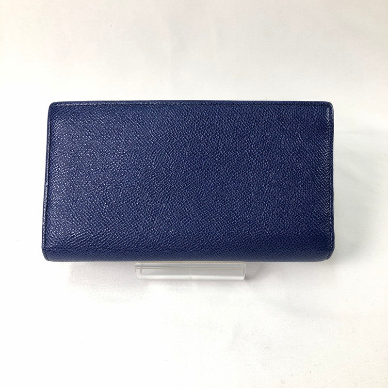 【中古品】【レディース】 BVLGARI ブルガリ ブルガリ ブルーダリア 長財布 財布 181-260624-sm-02-otoh カラー：ネイビーブルー 万代Net店