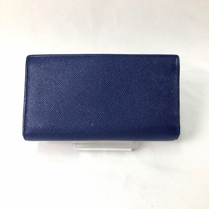 【中古品】【レディース】 BVLGARI ブルガリ ブルガリ ブルーダリア 長財布 財布 181-260624-sm-02-otoh カラー：ネイビーブルー 万代Net店