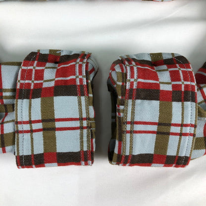 【中古品】【メンズ】 N.HOOLYWOOD N.HOOLYWOOD エヌハリウッド 長袖コットンチェックワークシャツ 長袖ネルシャツ 140-260703-sm-08-otoh カラー：ライトブルー レッド 万代Net店
