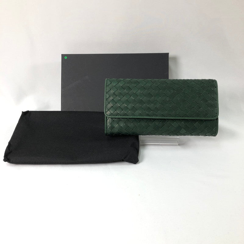 【中古品】【レディース】 PONY LEATHER ポニーレザー 馬革 長財布 財布 200-260624-sm-01-otoh カラー：ダークグリーン 万代Net店