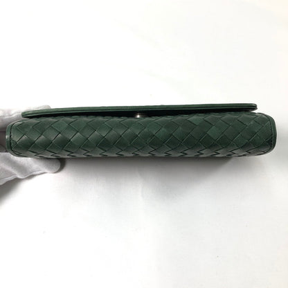 【中古品】【レディース】 PONY LEATHER ポニーレザー 馬革 長財布 財布 200-260624-sm-01-otoh カラー：ダークグリーン 万代Net店