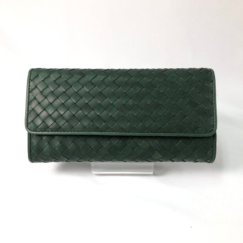 【中古品】【レディース】 PONY LEATHER ポニーレザー 馬革 長財布 財布 200-260624-sm-01-otoh カラー：ダークグリーン 万代Net店