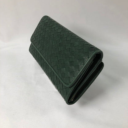 【中古品】【レディース】 PONY LEATHER ポニーレザー 馬革 長財布 財布 200-260624-sm-01-otoh カラー：ダークグリーン 万代Net店