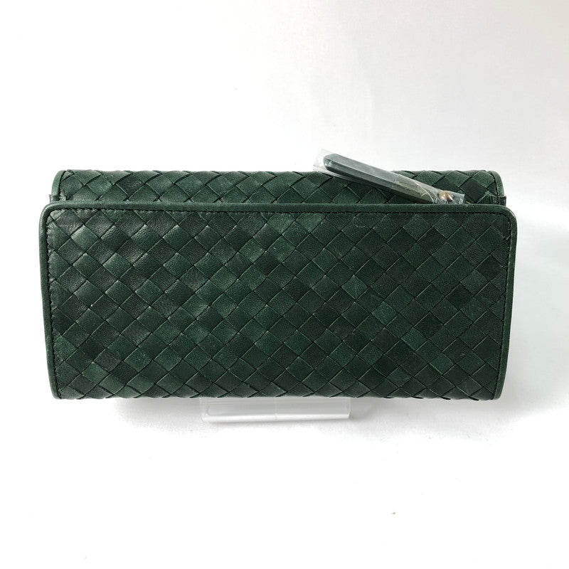 【中古品】【レディース】 PONY LEATHER ポニーレザー 馬革 長財布 財布 200-260624-sm-01-otoh カラー：ダークグリーン 万代Net店