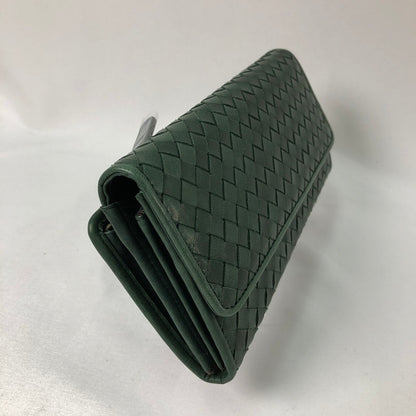 【中古品】【レディース】 PONY LEATHER ポニーレザー 馬革 長財布 財布 200-260624-sm-01-otoh カラー：ダークグリーン 万代Net店