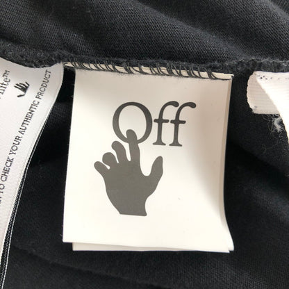 【中古品】【メンズ】 OFF-WHIITE オフホワイト OMAB001F21JER001 長袖カットソー Tシャツ 147-260510-sy-01-otoh サイズ：XL カラー：ブラック系 万代Net店