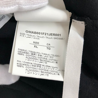 【中古品】【メンズ】 OFF-WHIITE オフホワイト OMAB001F21JER001 長袖カットソー Tシャツ 147-260510-sy-01-otoh サイズ：XL カラー：ブラック系 万代Net店