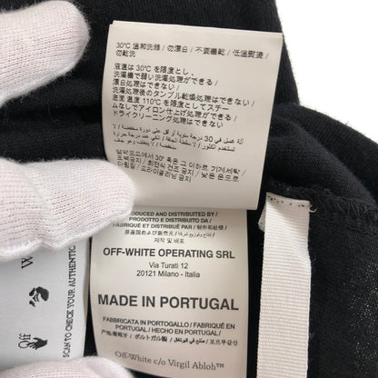 【中古品】【メンズ】 OFF-WHIITE オフホワイト OMAB001F21JER001 長袖カットソー Tシャツ 147-260510-sy-01-otoh サイズ：XL カラー：ブラック系 万代Net店