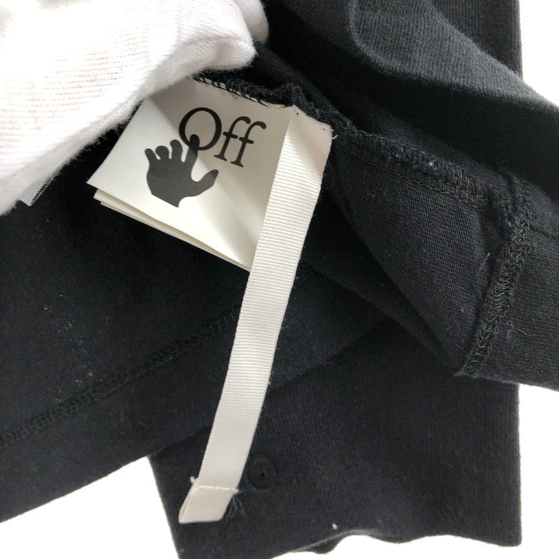 【中古品】【メンズ】 OFF-WHIITE オフホワイト OMAB001F21JER001 長袖カットソー Tシャツ 147-260510-sy-01-otoh サイズ：XL カラー：ブラック系 万代Net店