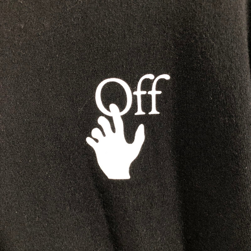 【中古品】【メンズ】 OFF-WHIITE オフホワイト OMAB001F21JER001 長袖カットソー Tシャツ 147-260510-sy-01-otoh サイズ：XL カラー：ブラック系 万代Net店