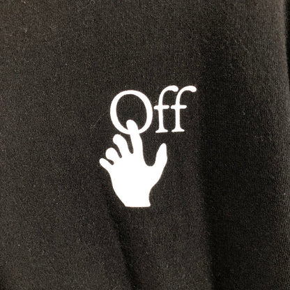 【中古品】【メンズ】 OFF-WHIITE オフホワイト OMAB001F21JER001 長袖カットソー Tシャツ 147-260510-sy-01-otoh サイズ：XL カラー：ブラック系 万代Net店