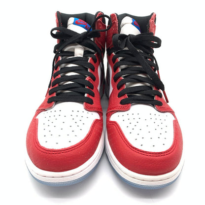 【中古美品】【メンズ】 NIKE ナイキ SPIDERMAN スパイダーマン 555088-602 AIR JORDAN エアジョーダン 1 ORIGIN STORY GYM RED WHITE PHOTO BLUE BLACK スニーカー 靴 160-260404-ts-05-otoh 万代Net店