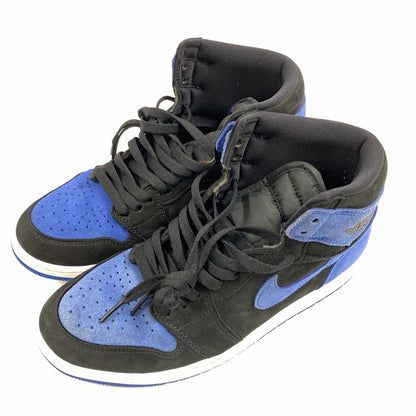 【中古品】【メンズ】 NIKE ナイキ DZ5485-042 AIR JORDAN 1 RETRO HIGH OG "ROYAL REIMAGINED" スニーカー 靴 160-260602-st-07-otoh カラー：ブラック/ロイヤルブルー/ホワイト 万代Net店