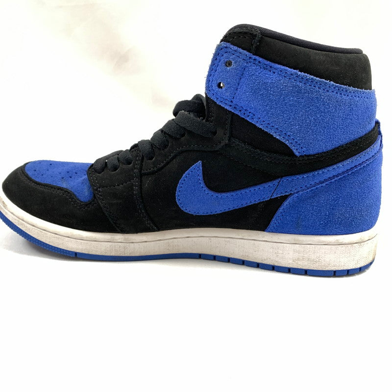 【中古品】【メンズ】 NIKE ナイキ DZ5485-042 AIR JORDAN 1 RETRO HIGH OG "ROYAL REIMAGINED" スニーカー 靴 160-260602-st-07-otoh カラー：ブラック/ロイヤルブルー/ホワイト 万代Net店