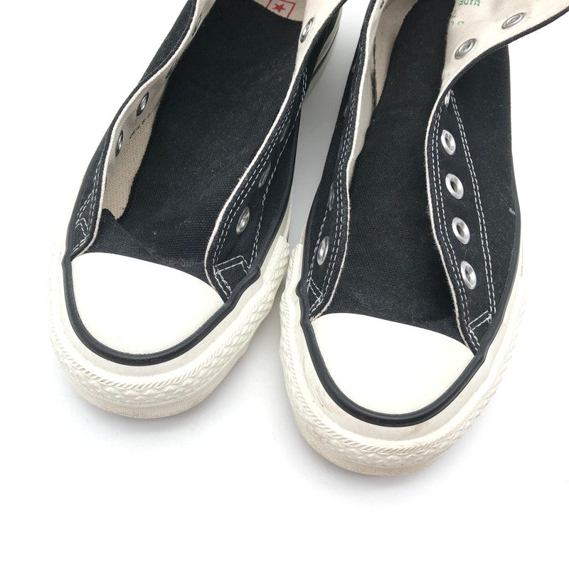 【中古品】【メンズ】 CONVERSE ALL STAR MADE　IN　JAPAN コンバース キャンバス オールスター ハイカット スニーカー 靴 162-260707-sm-02-otoh カラー：ブラック 万代Net店