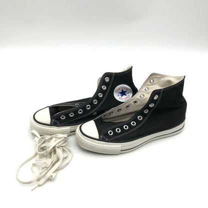 【中古品】【メンズ】 CONVERSE ALL STAR MADE　IN　JAPAN コンバース キャンバス オールスター ハイカット スニーカー 靴 162-260707-sm-02-otoh カラー：ブラック 万代Net店