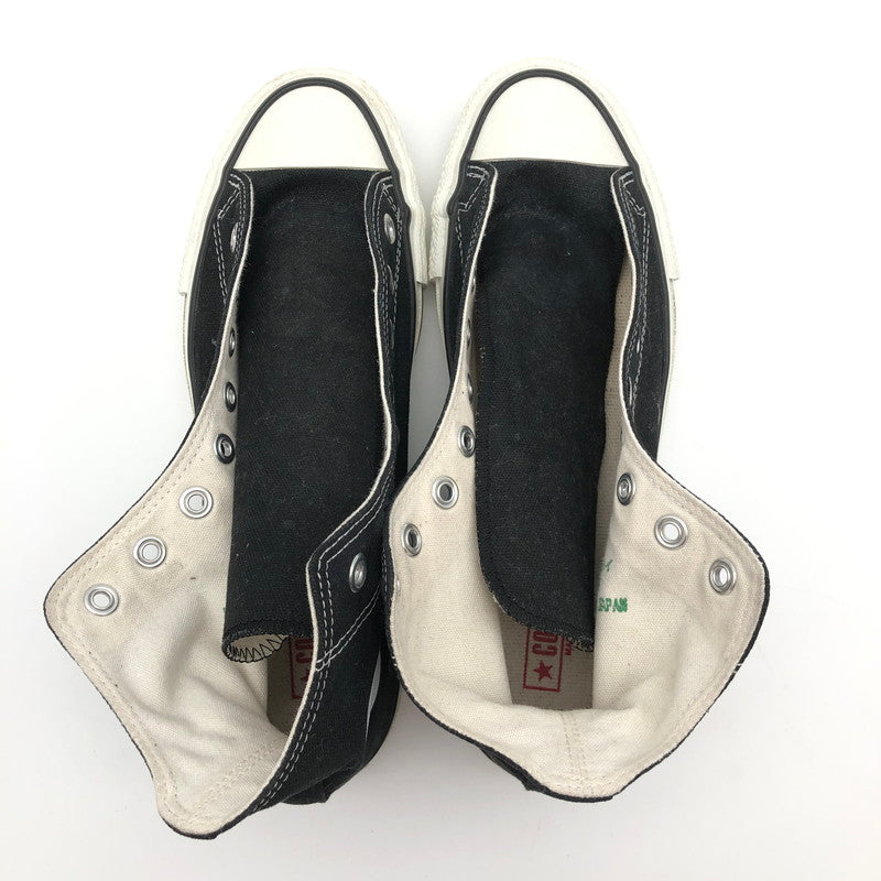 【中古品】【メンズ】 CONVERSE ALL STAR MADE　IN　JAPAN コンバース キャンバス オールスター ハイカット スニーカー 靴 162-260707-sm-02-otoh カラー：ブラック 万代Net店