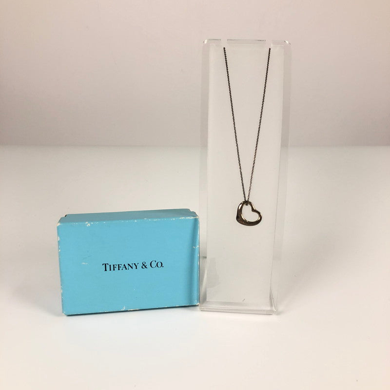 【中古品】【レディース】 TIFFANY＆CO. ティファニー エルサ・ペレッティ オープンハート ネックレス アクセサリー 192-260629-sm-05-otoh カラー：スターリングシルバー 万代Net店