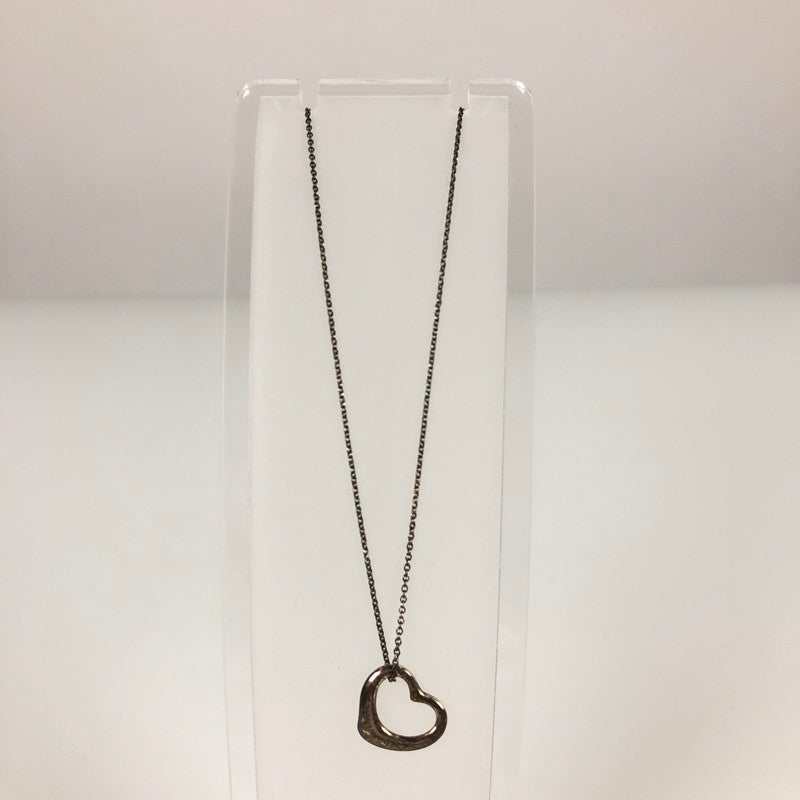 【中古品】【レディース】 TIFFANY＆CO. ティファニー エルサ・ペレッティ オープンハート ネックレス アクセサリー 192-260629-sm-05-otoh カラー：スターリングシルバー 万代Net店