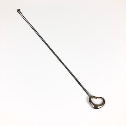 【中古品】【レディース】 TIFFANY＆CO. ティファニー エルサ・ペレッティ オープンハート ネックレス アクセサリー 192-260629-sm-05-otoh カラー：スターリングシルバー 万代Net店