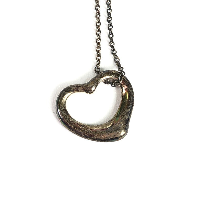 【中古品】【レディース】 TIFFANY＆CO. ティファニー エルサ・ペレッティ オープンハート ネックレス アクセサリー 192-260629-sm-05-otoh カラー：スターリングシルバー 万代Net店