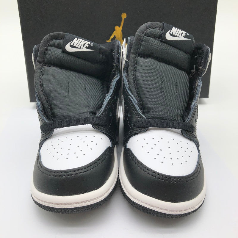 【中古美品】【キッズ】 NIKE JORDAN 1 RETRO HIGH OG (TD) black/white-wht fd1413-010 160-260321-ts-04-otoh サイズ：13cm カラー：ブラック/ホワイト 万代Net店