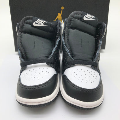【中古美品】【キッズ】 NIKE JORDAN 1 RETRO HIGH OG (TD) black/white-wht fd1413-010 160-260321-ts-04-otoh サイズ：13cm カラー：ブラック/ホワイト 万代Net店