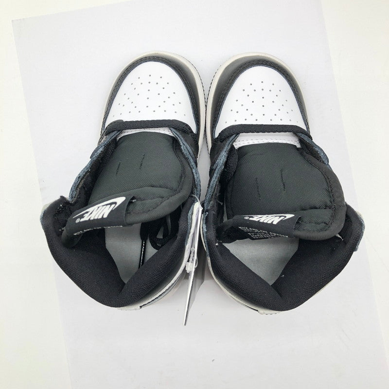 【中古美品】【キッズ】 NIKE JORDAN 1 RETRO HIGH OG (TD) black/white-wht fd1413-010 160-260321-ts-04-otoh サイズ：13cm カラー：ブラック/ホワイト 万代Net店