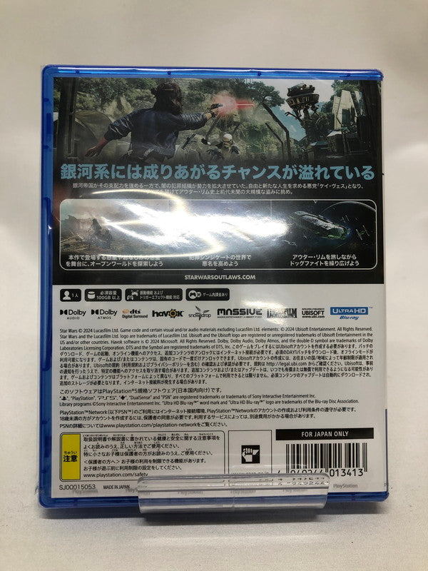 【中古美品】 スター・ウォーズ 無法者たち スタンダードエディション -PS5 「CERO区分_C/ 15歳以上対象」 026-250119-rn-31-oto 万代Net店