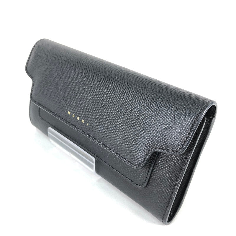【中古品】【レディース】 MARNI マルニ 長財布 財布 181-260625-sm-02-otoh カラー：ブラック 万代Net店