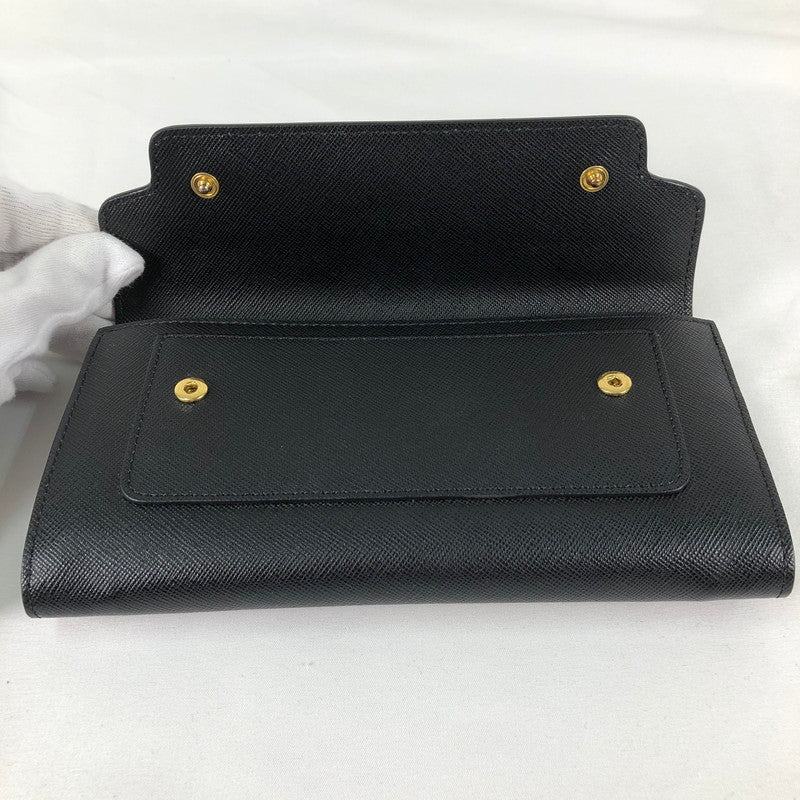 【中古品】【レディース】 MARNI マルニ 長財布 財布 181-260625-sm-02-otoh カラー：ブラック 万代Net店