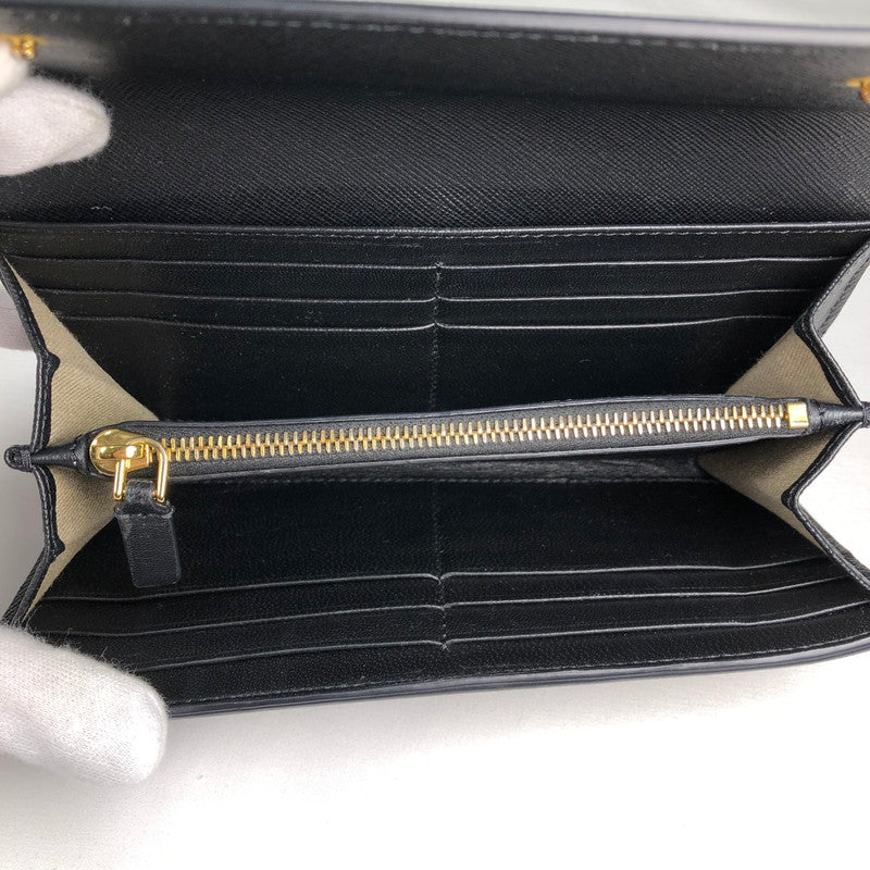 【中古品】【レディース】 MARNI マルニ 長財布 財布 181-260625-sm-02-otoh カラー：ブラック 万代Net店
