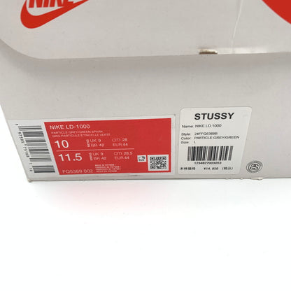 【中古美品】【メンズ】 STUSSY × NIKE ステューシー ナイキ FQ5369-002 LD-1000 Particle Grey スニーカー 靴 160-260601-st-03-otoh カラー：パーティクルグレー/グリーンスパーク 万代Net店