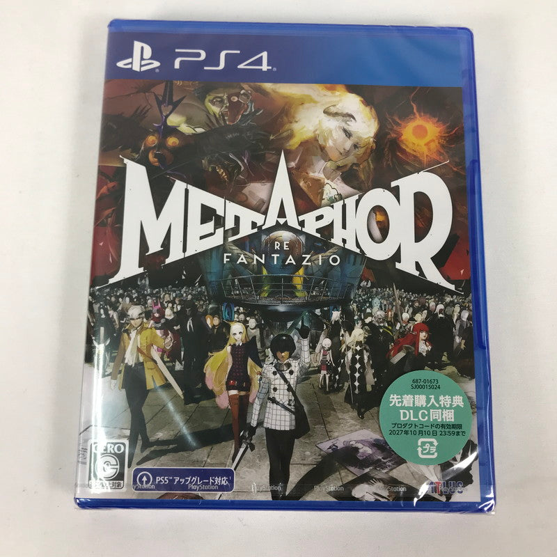 【未使用品】 メタファー：リファンタジオ - PS4【PS5アップグレード対応】 [CERO区分_C/ 15歳以上対象] 027-260623-sy-03-oto 万代Net店
