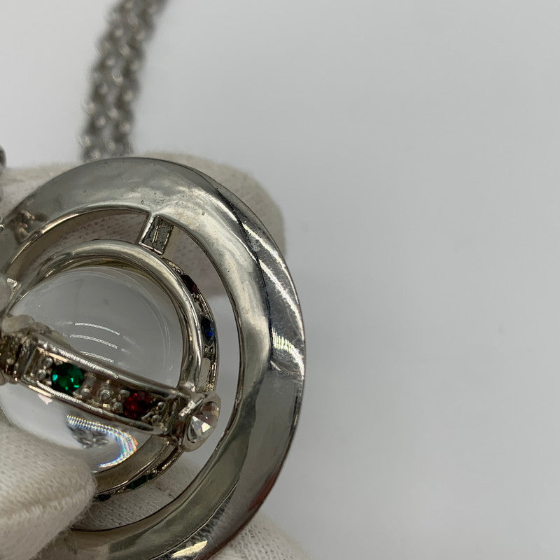 【中古品】【メンズ/レディース】 Vivienne Westwood ヴィヴィアンウエストウッド Orb Necklace オーブ ネックレス ペンダント 182-260311-nm-02-otoh カラー：シルバー 万代Net店