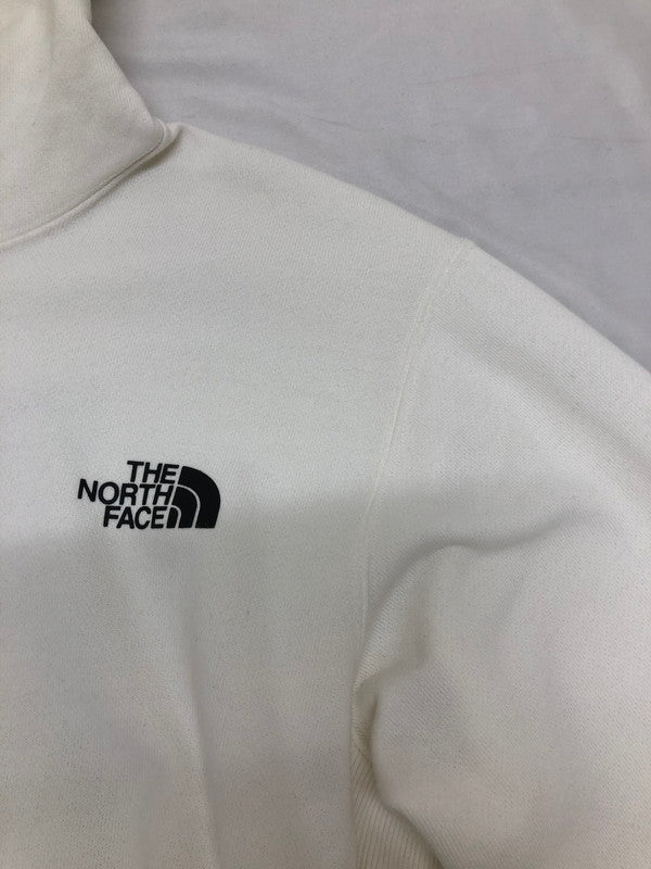 【中古品】【メンズ】 THE NORTH FACE ザ・ノースフェイス THE NORTH FACE NT12336 BACK SQUARE LOGO HOODIE ノースフェイス 144-250223-rn-19-oto サイズ：S カラー：白　ホワイト 万代Net店