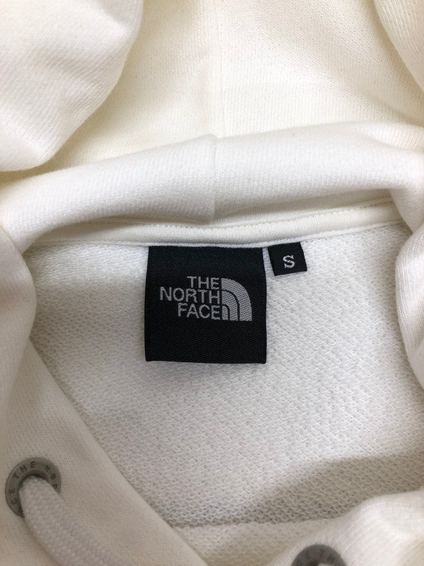 【中古品】【メンズ】 THE NORTH FACE ザ・ノースフェイス THE NORTH FACE NT12336 BACK SQUARE LOGO HOODIE ノースフェイス 144-250223-rn-19-oto サイズ：S カラー：白　ホワイト 万代Net店