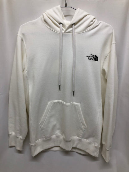 【中古品】【メンズ】 THE NORTH FACE ザ・ノースフェイス THE NORTH FACE NT12336 BACK SQUARE LOGO HOODIE ノースフェイス 144-250223-rn-19-oto サイズ：S カラー：白　ホワイト 万代Net店