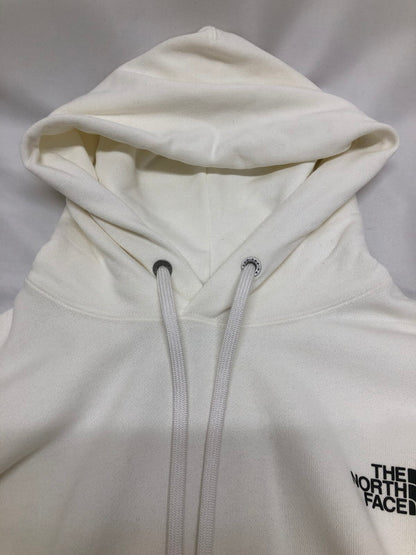 【中古品】【メンズ】 THE NORTH FACE ザ・ノースフェイス THE NORTH FACE NT12336 BACK SQUARE LOGO HOODIE ノースフェイス 144-250223-rn-19-oto サイズ：S カラー：白　ホワイト 万代Net店