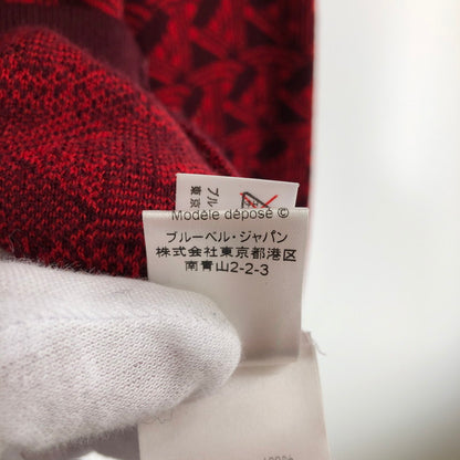 【現状渡し品】【メンズ】 KENZO ケンゾー 総柄ニット セーター クルーネックニット 147-260512-sy-03-otoh カラー：レッド系 万代Net店