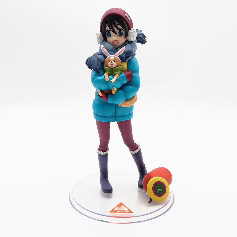 【中古品】 外箱なし ゆるキャン△ 斉藤恵那&ちくわ 1/7スケールフィギュア 053-260908-st-09-otoh 万代Net店