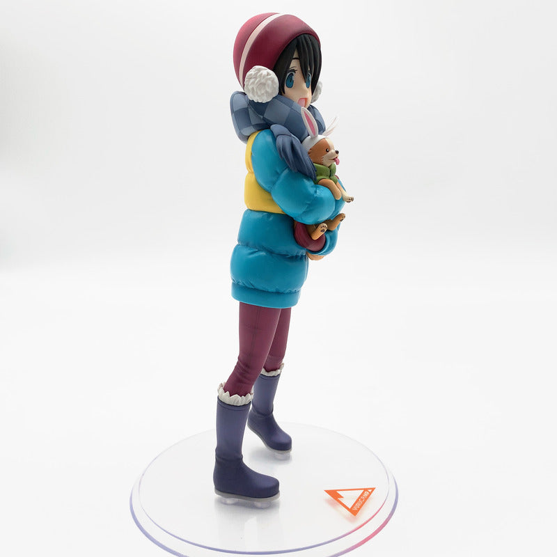 【中古品】 外箱なし ゆるキャン△ 斉藤恵那&ちくわ 1/7スケールフィギュア 053-260908-st-09-otoh 万代Net店