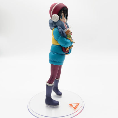 【中古品】 外箱なし ゆるキャン△ 斉藤恵那&ちくわ 1/7スケールフィギュア 053-260908-st-09-otoh 万代Net店
