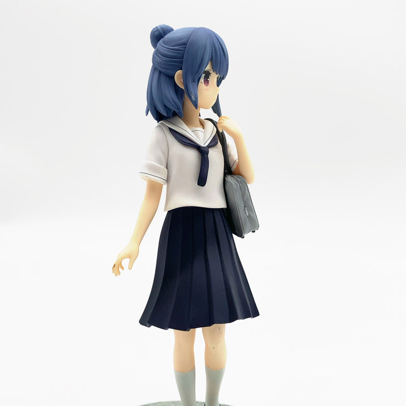 【中古品】 外箱なし PLUM ゆるキャン△ SEASON2 志摩リン ［中学生Ver.］ 1/7スケールフィギュア 053-260908-st-08-otoh 万代Net店