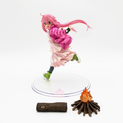 【中古品】 外箱なし WING ゆるキャン△ 各務原なでしこ 1/7スケールフィギュア 053-260908-st-06-otoh 万代Net店