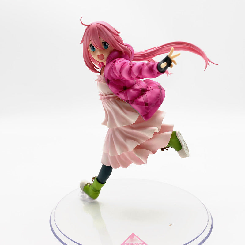 【中古品】 外箱なし WING ゆるキャン△ 各務原なでしこ 1/7スケールフィギュア 053-260908-st-06-otoh 万代Net店