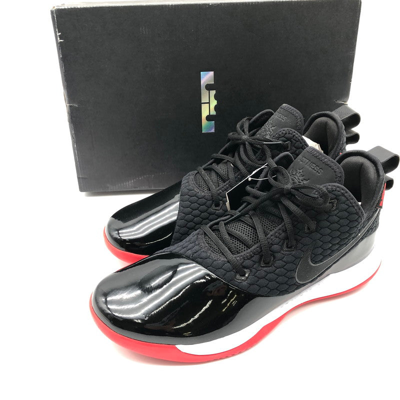 【中古美品】【メンズ】 NIKE LEBRON WINTNESS III PRM BQ9819-001 BLACK ナイキ レブロン ウィットネス 3 プレミアム ブラック スニーカー 靴 160-260602-sm-01-otoh カラー：ブラック 万代Net店
