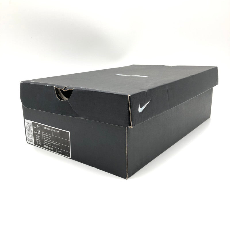 【中古美品】【メンズ】 NIKE LEBRON WINTNESS III PRM BQ9819-001 BLACK ナイキ レブロン ウィットネス 3 プレミアム ブラック スニーカー 靴 160-260602-sm-01-otoh カラー：ブラック 万代Net店