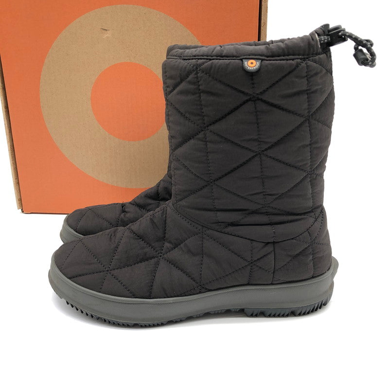【中古美品】【レディース】 BOGS SNOWDAY MID ボグズ スノーブーツ 162-260321-ts-02-otoh サイズ：25cm カラー：ブラック 万代Net店